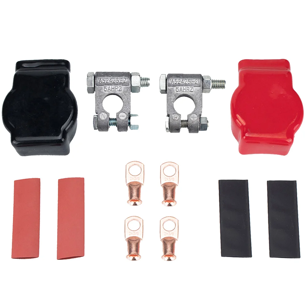 

Клеммный Зажим для автомобиля, внешние клеммы, зажим, набор прокладок для фургона, тяжелый набор, протектор, почтовые разъемы, зажимы, кабель