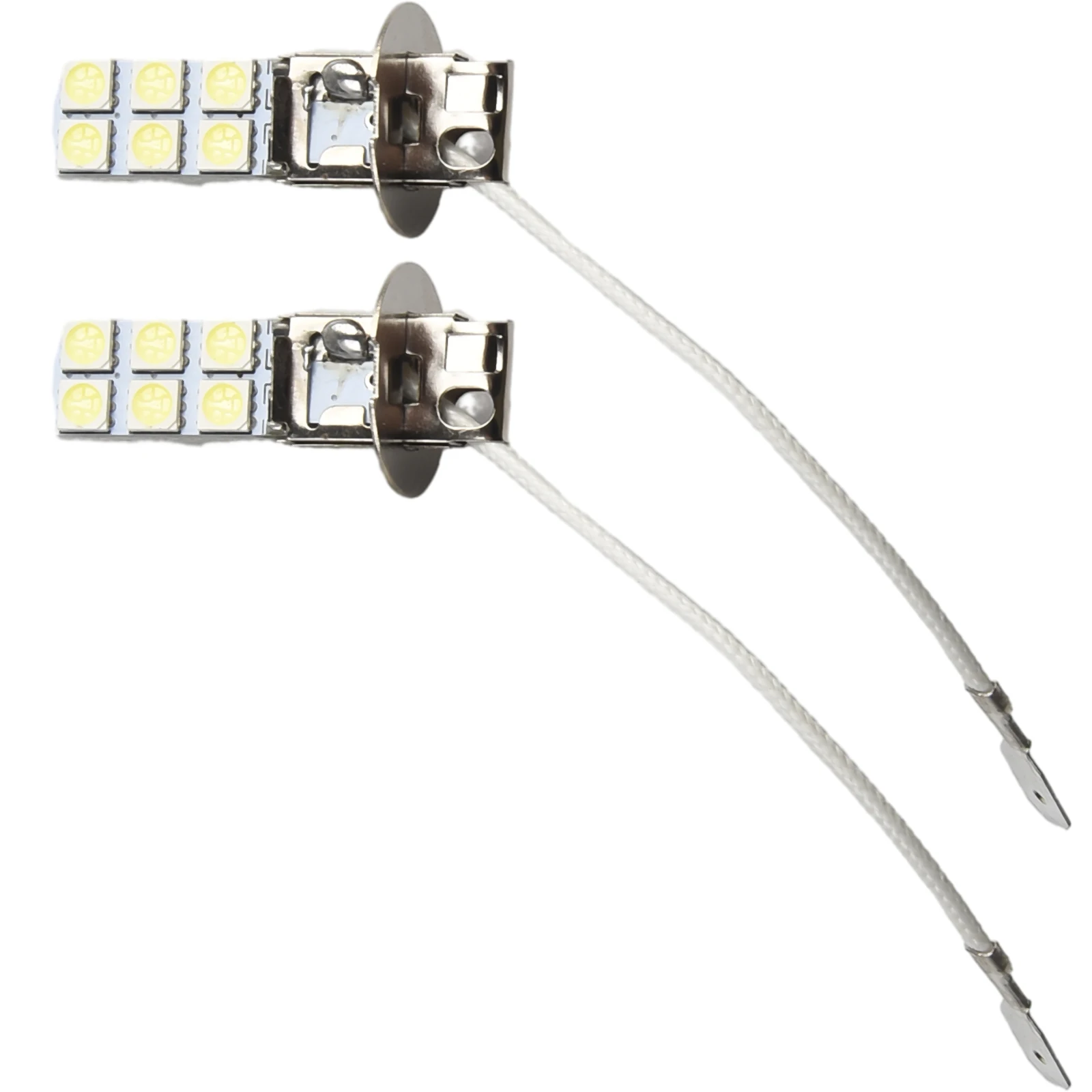 

Durable High Quality Hot Sale New 2x Fog Lamp 12V DC Universal White Light Convenient Socket Type H3 360 Degrees