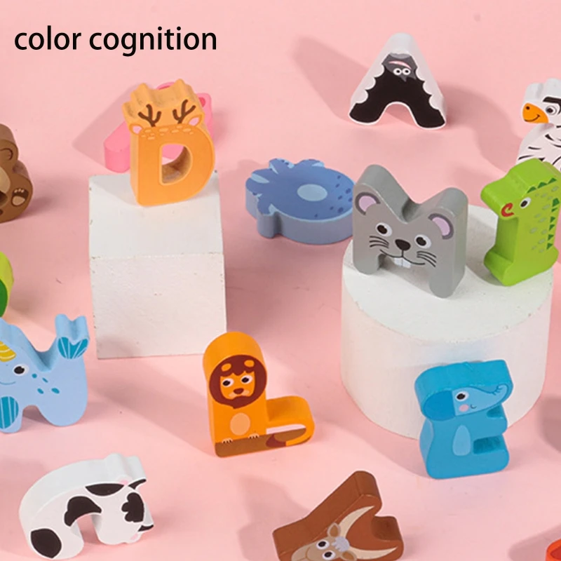 

Letter Card Language Learning Machine with Cute Image Letters Animal for Brain Training Early Educational Supplies