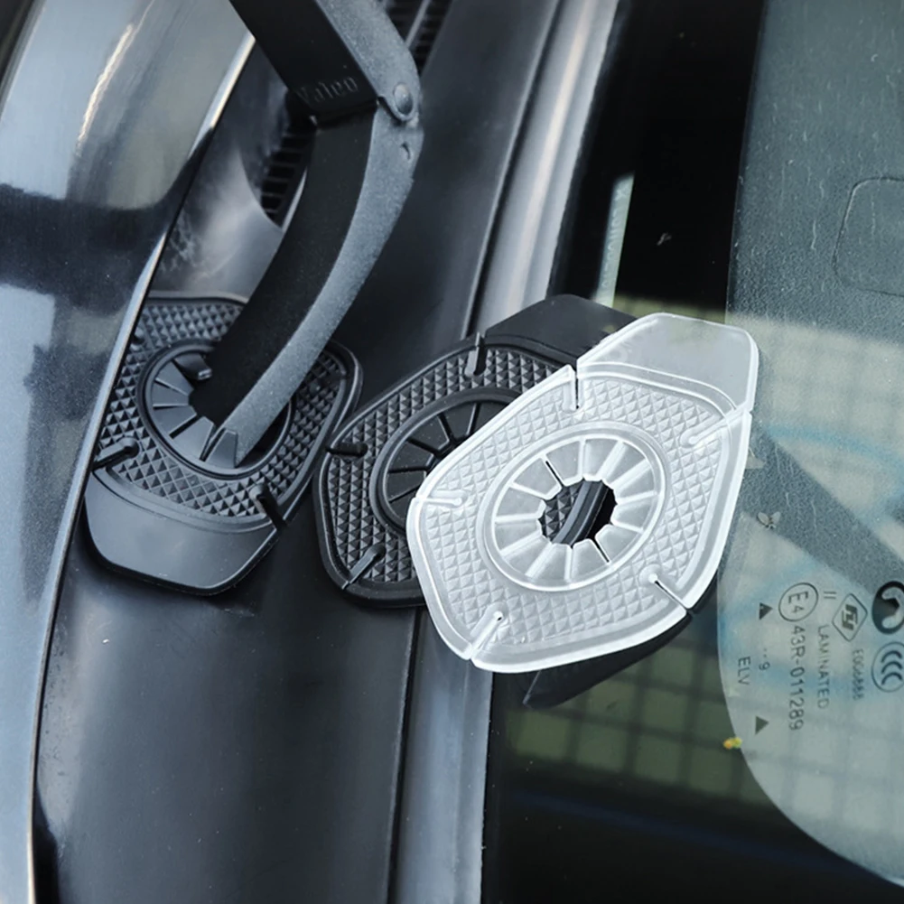 

1/2PCS Car Windshield Wiper Hole Protective Cover Wiper Dustproof Protection Bottom Sleeve Leaves Debris Prevention Cover