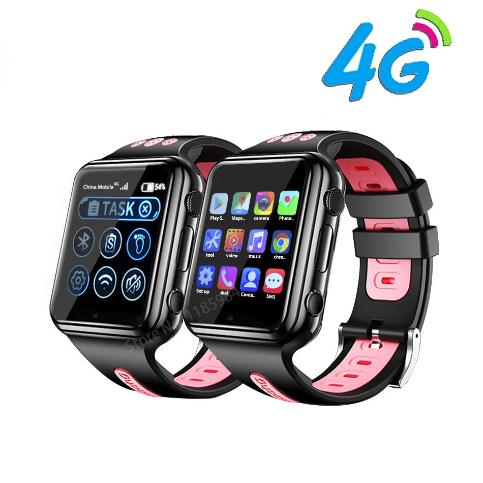 

Смарт-часы W5, 4G, 4 камеры, 8 + 16 ГБ, GPS, Wi-Fi, Android 9,0