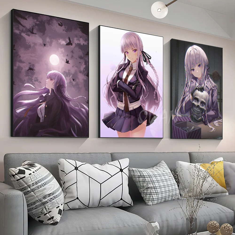 Японское аниме Kyouko Kirigiri Danganronpa 1 шт. наклейки декор для игровой комнаты подарки