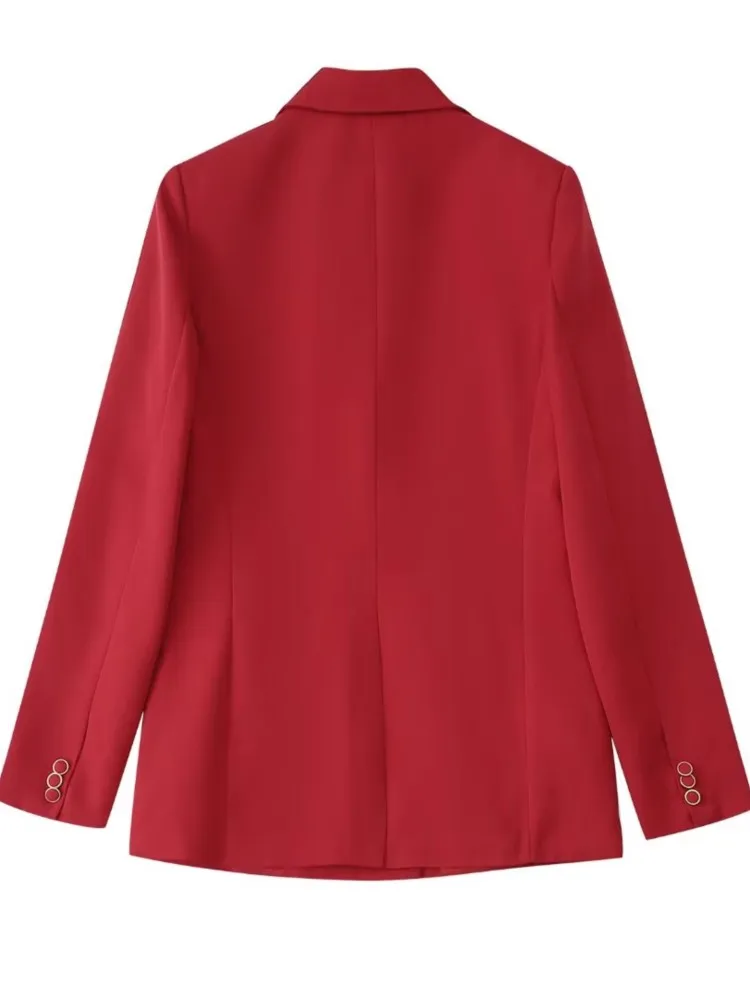 Женские повседневные Пиджаки Adherebling осенние элегантные офисные блейзеры с двумя