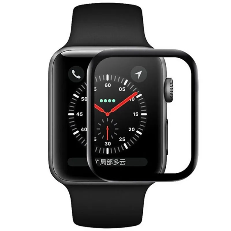 

Защитная пленка для Apple Watch 44 мм 45 мм 40 мм 41 мм 42 мм 38 мм, 3D Изогнутые Защитные пленки для экрана iwatch series 8 7 SE 6 5 4 3 Ultra 49 мм