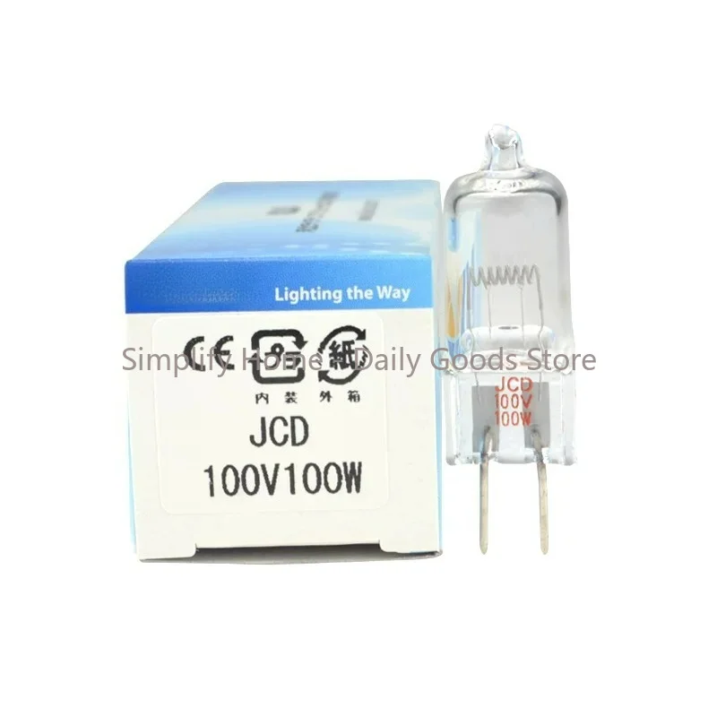 Фото Новая, неиспользованная галогенная лампа KLS JC 24V300W и EHA 100V500W для проекционного освещения на оптическом криволинейном проекторе PG №3