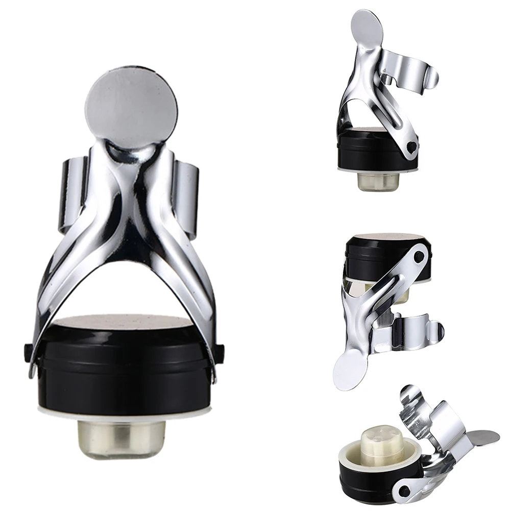 

Bar Supplies For Prosecco Plug Kitchen Cap Reusable Party Leakproof Bottle Stopper Stainless Steel Sealer Portable Wine Storage