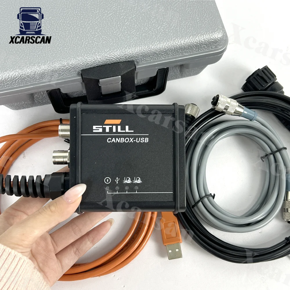 Для Still CANBOX 2 50983605400 CF19 Вилочный погрузчик для ноутбука STEDS 8 21 Can Bus Diagnostic Tool Сканер