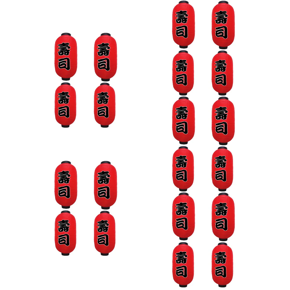 

Lantern Japanese Hanging Restaurant Sushi Lanterns Decor Chinese Decoration Izakaya Silk Red Bar Style Outdoor Traditional