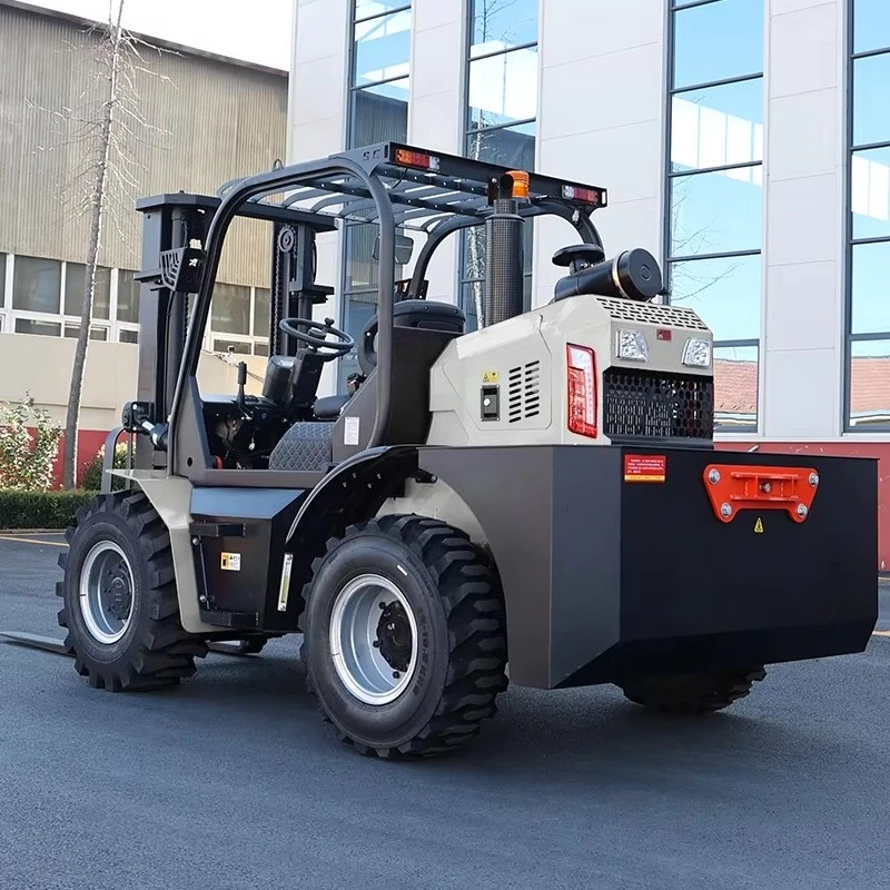 Фото Вилочный погрузчик Powston (б/у) 1.5Т 3Т, телескопический, внедорожный, 4WD, высота подъема 4М, двигатель Yunnei, стандарт Евро-4 №3