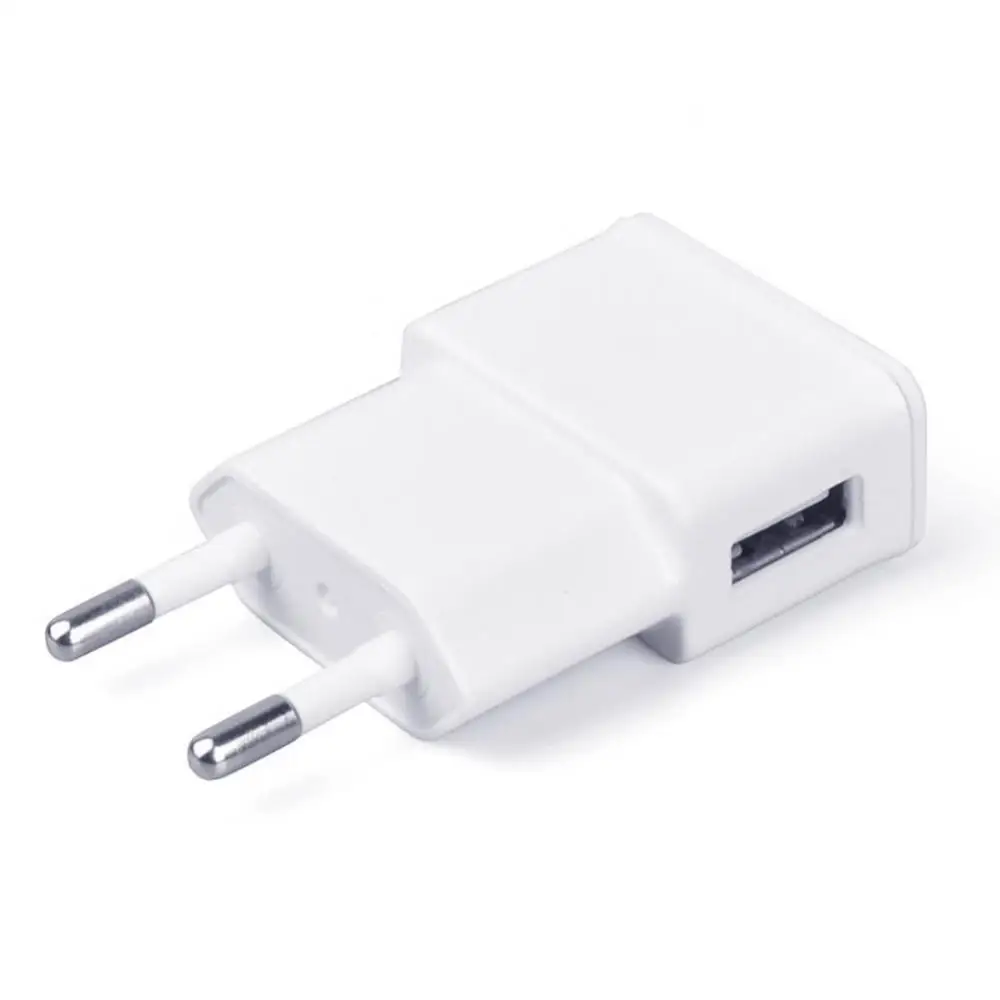 

Portable Home Travel 5V 2A Single USB Phone Charger Adapter Current Protection Wall Plug-in Charging Head For Samsung Huawei