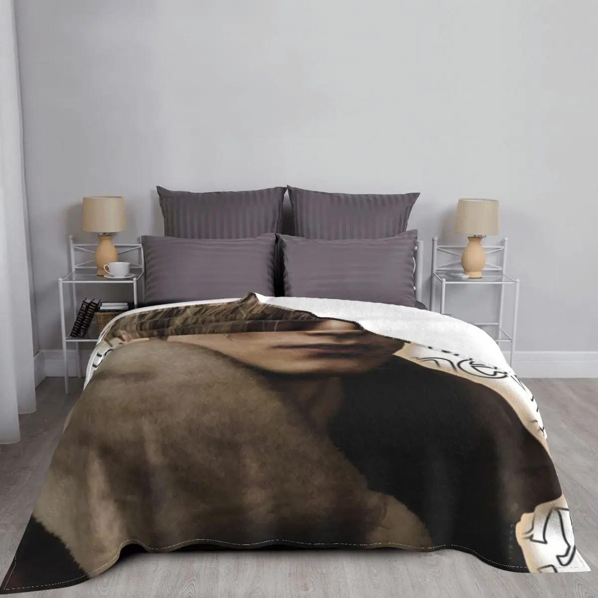 Ультрамягкое Флисовое одеяло LEON SCOT KENNEDY