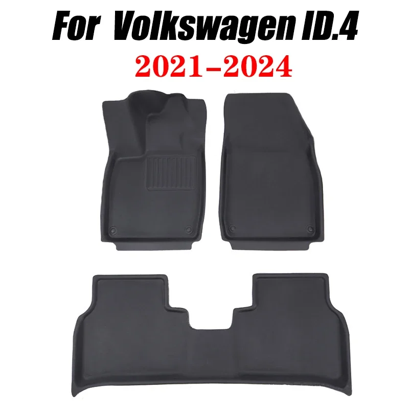 3D автомобильные коврики для Volkswagen ID.4 2021 2022 2023 2024 XPE всепогодные защитные