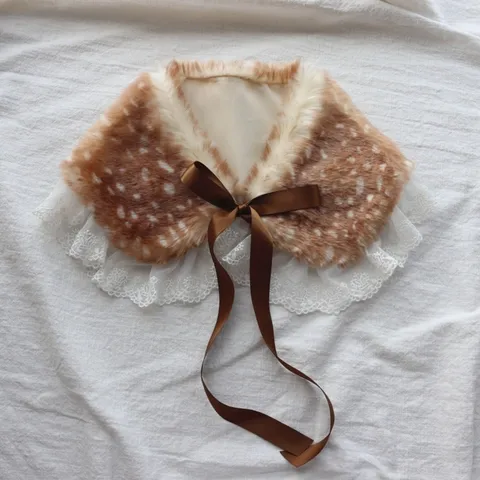 Зимний набор из воротника, перчаток и наушников