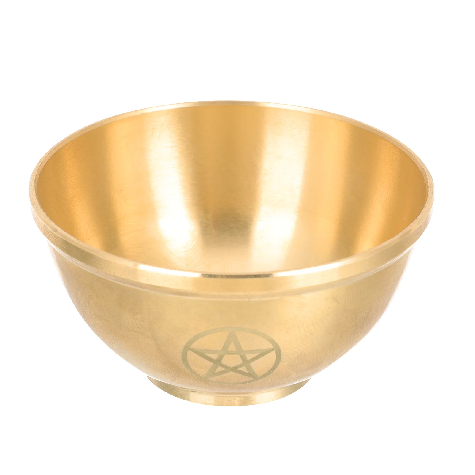 

Bowl Offering Brass Water Altar Worship Bowls Tibetan Ritualcopper Rice Sacrificialarticles Furnishing Pentagram Burner Chakras