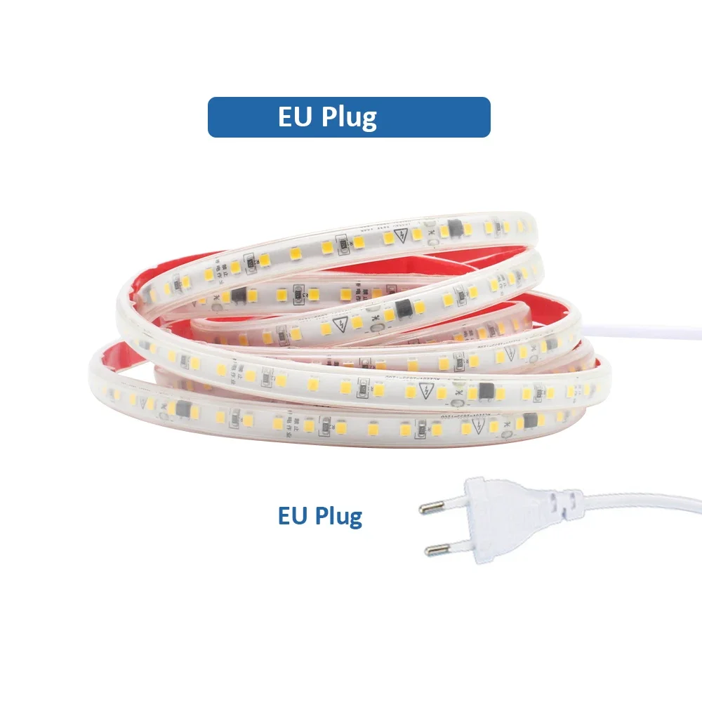 

Светодиодная лента MJJC SMD2835 120LED/м IP67 тёплый/холодный белый свет 220В