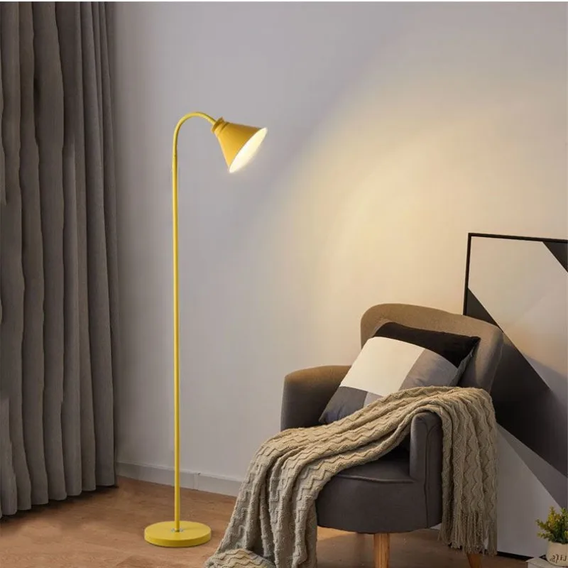 

Floor Lamps LED Stand Lighting Nordic Home Decor Living Room Sofas Bedroom Corner Light For Living Room Standing Decorative
