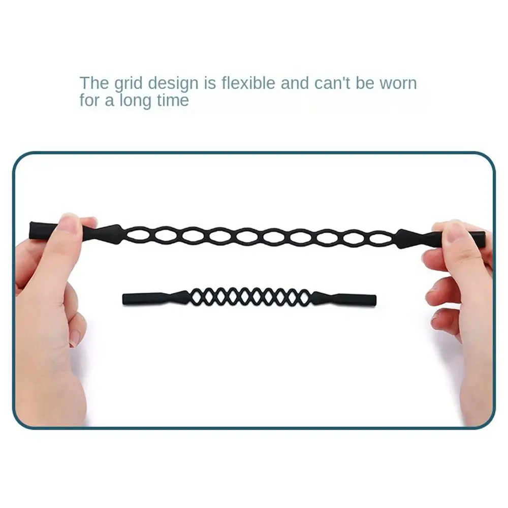 

Наружные ремешки для очков с двойным отверстием, ремешки для очков с нескользящей веревкой