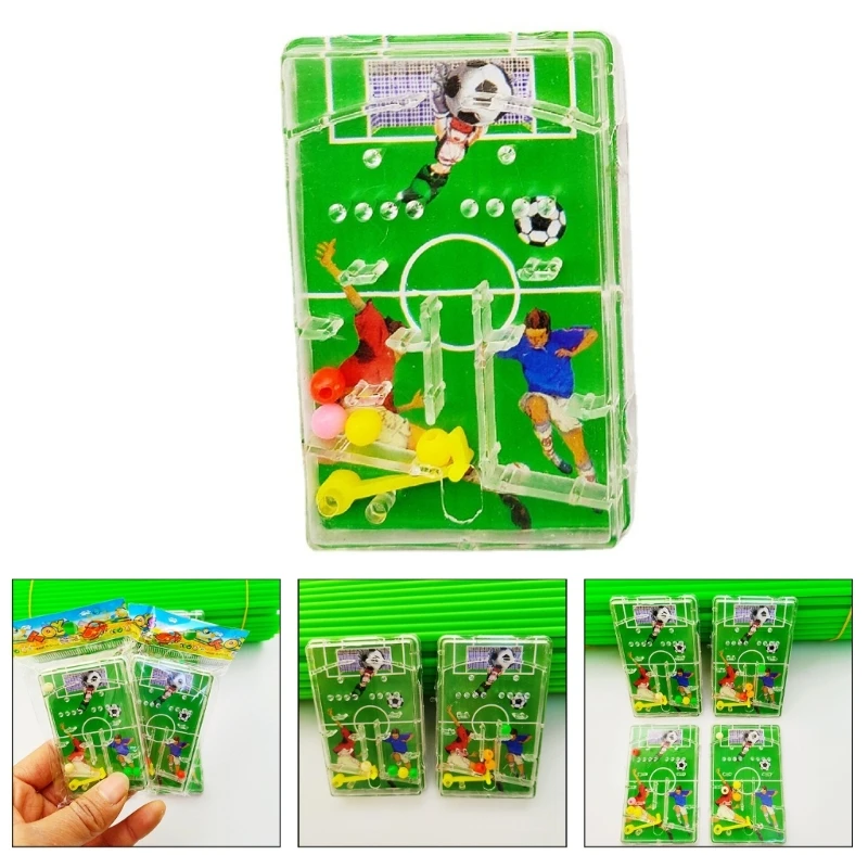 

Soccer Theme Giveaway Stall Gadgets Handheld Ejector Toy Football Pitch for Kid Pocket Toy Party Prize Catapult