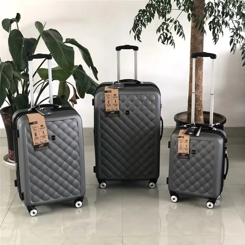 Carry On Trolley Luggage Women Spinner Brand Travel Bag Trol