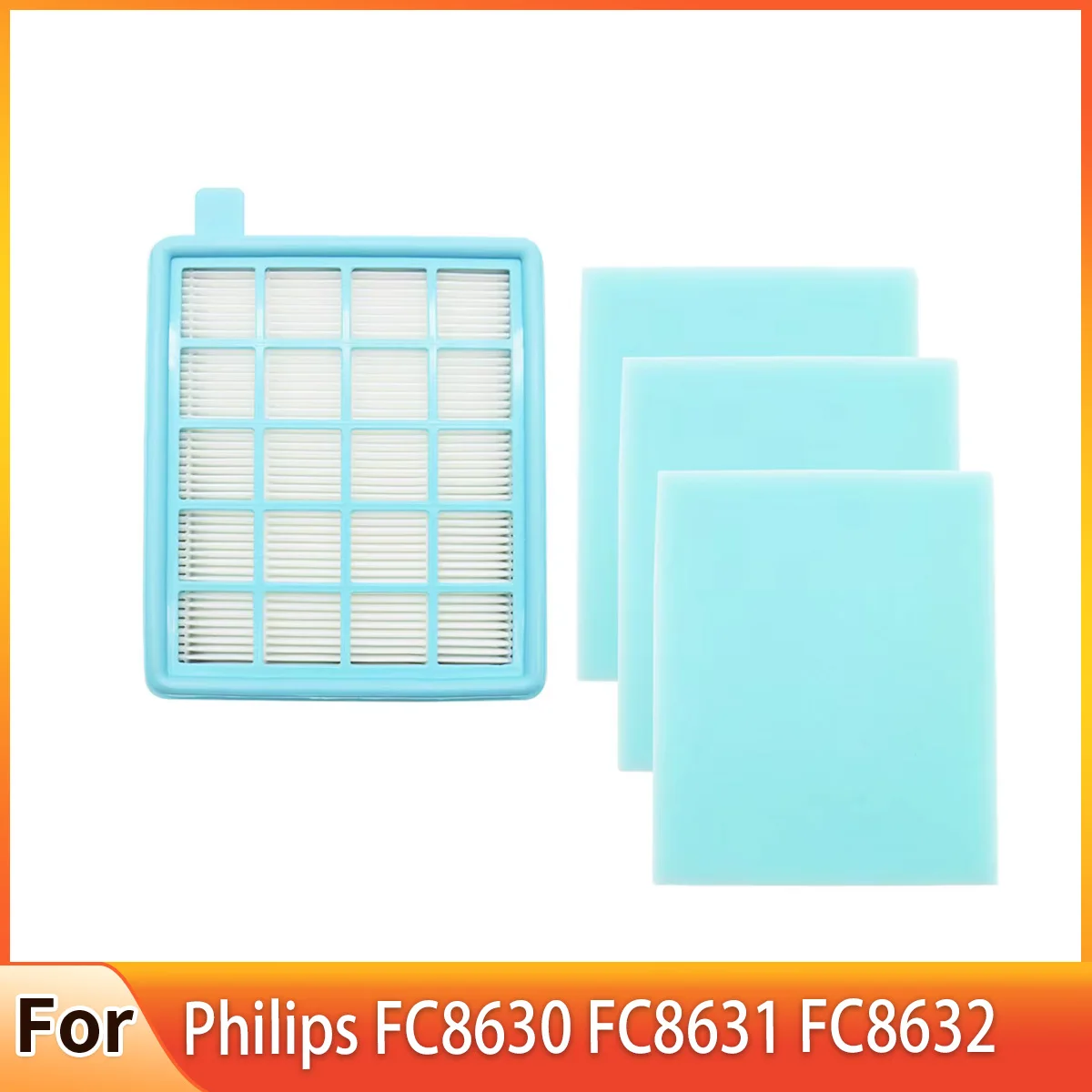 

4 шт./лот, сетчатый фильтр HEPA-фильтр BUFFALO-MISTRAL для пылесоса Philips FC8630 FC8631 FC8632 FC8633 FC8634 FC8635 FC8645