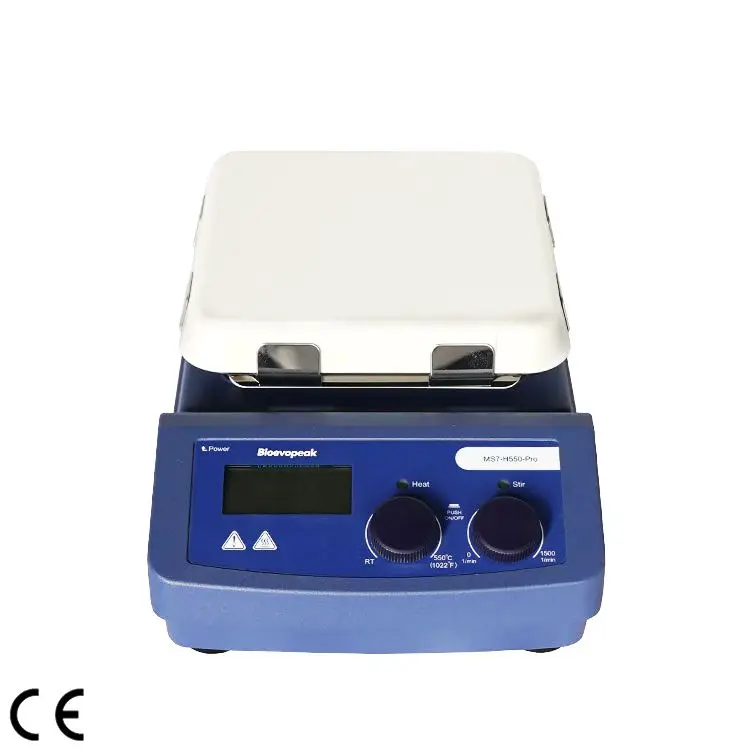 Bioevopeak 10-20L горячая пластина магнитная мешалка 500 градусов HPS-550 Series CE УТВЕРЖДЕНО