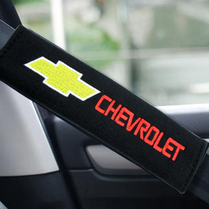 2 шт. хлопковые накладки на автомобильный ремень безопасности для Chevrolet Cruze Captiva