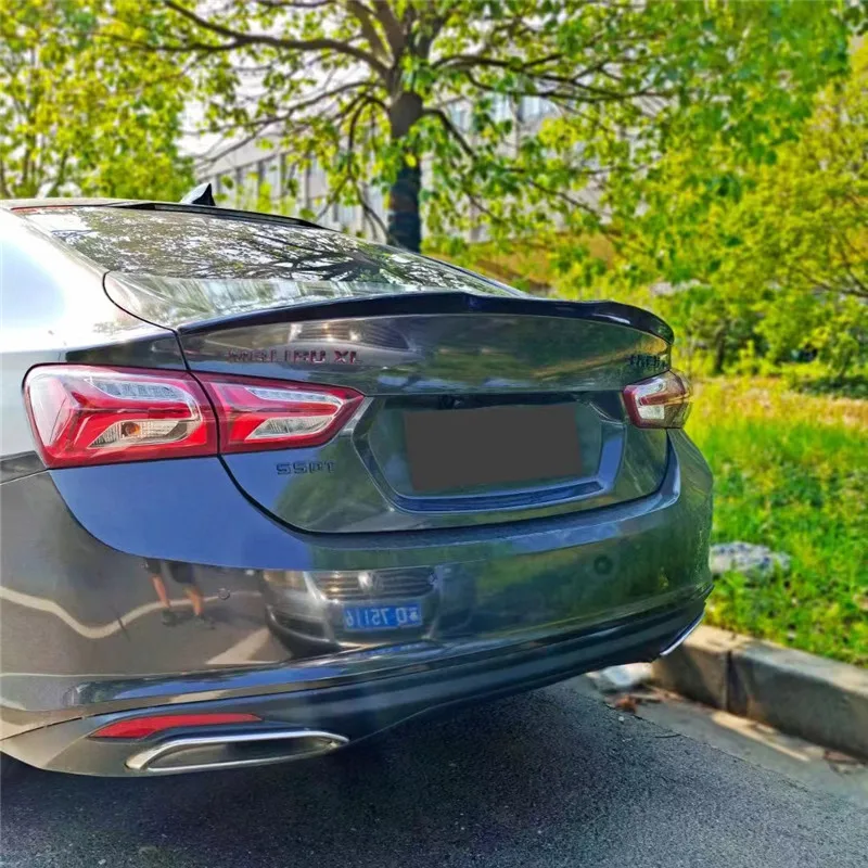 

Для нового Chevrolet Malibu XL задний спойлер для губ аксессуары для заправки задний хвост из АБС-пластика Автомобильный задний спойлер M4 Стиль 2016-22