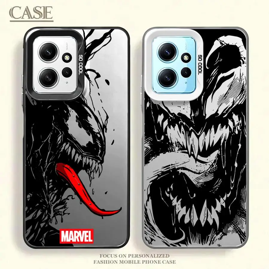 Чехол для телефона Marvel Venom Hero Xiaomi Redmi Note 13 11 Pro Plus 10s 11s 10 12S 9 12 5G Роскошный мягкий