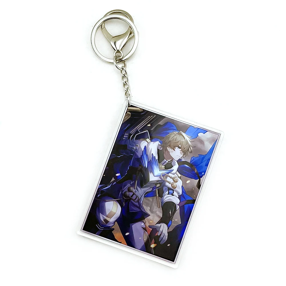 

Honkai Star Rail Light Cone Moment of Victory character Gepard acrylic pendant hangs backpack charms card Key holder chain