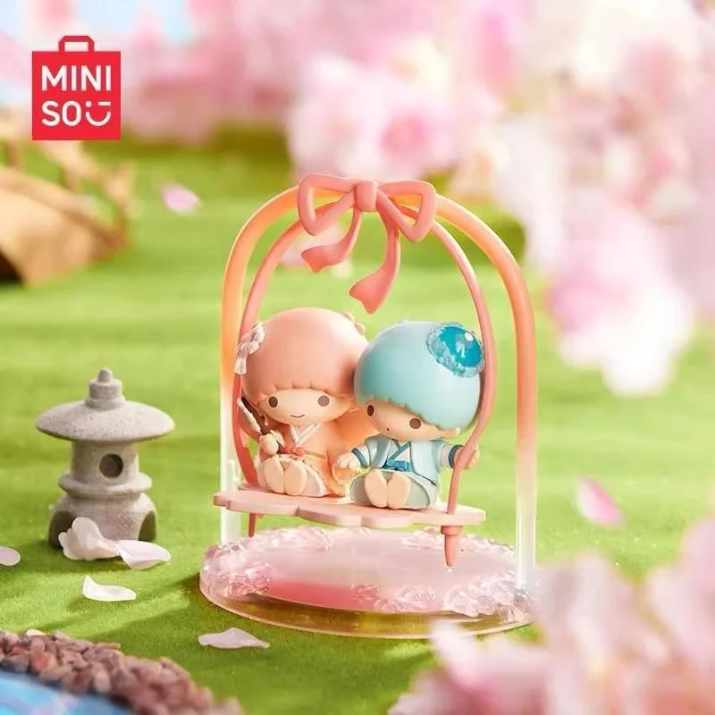 В наличии Miniso слепая коробка Sanrio New Rhyme Flower Clothes Series Kuromipacha Dog Big Ear Декоративные