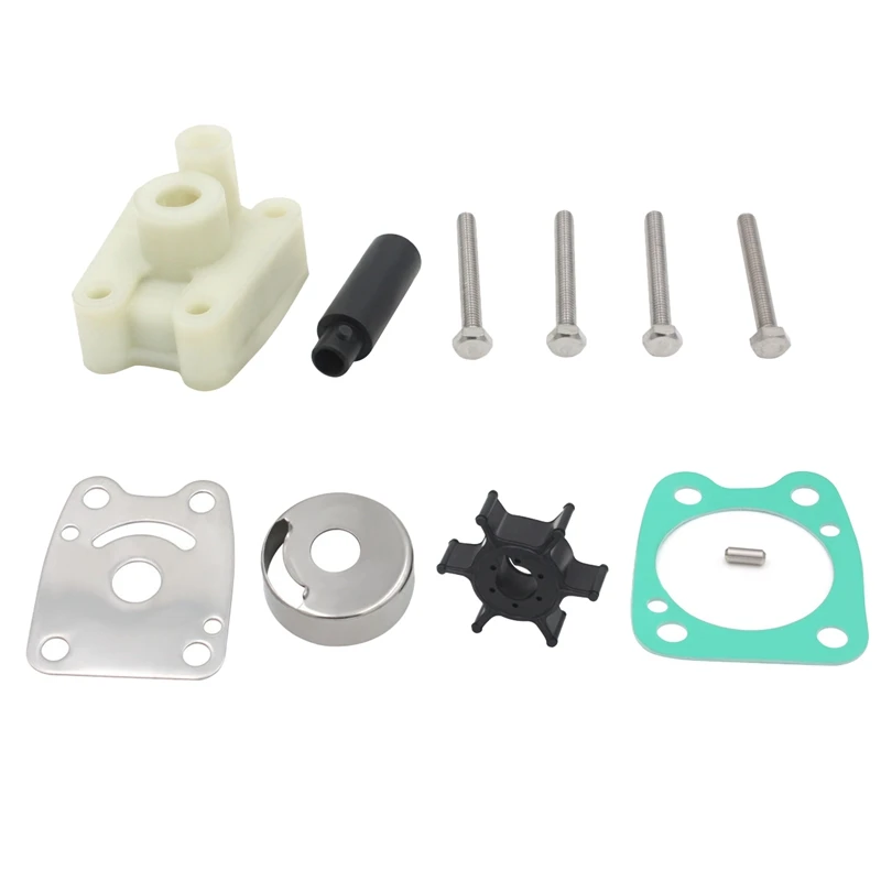 

6E0-W0078-A2 Water Pump Impeller Kit for Yamaha 4/5Hp Impeller Water Pump Gasket Repair Tool Kits