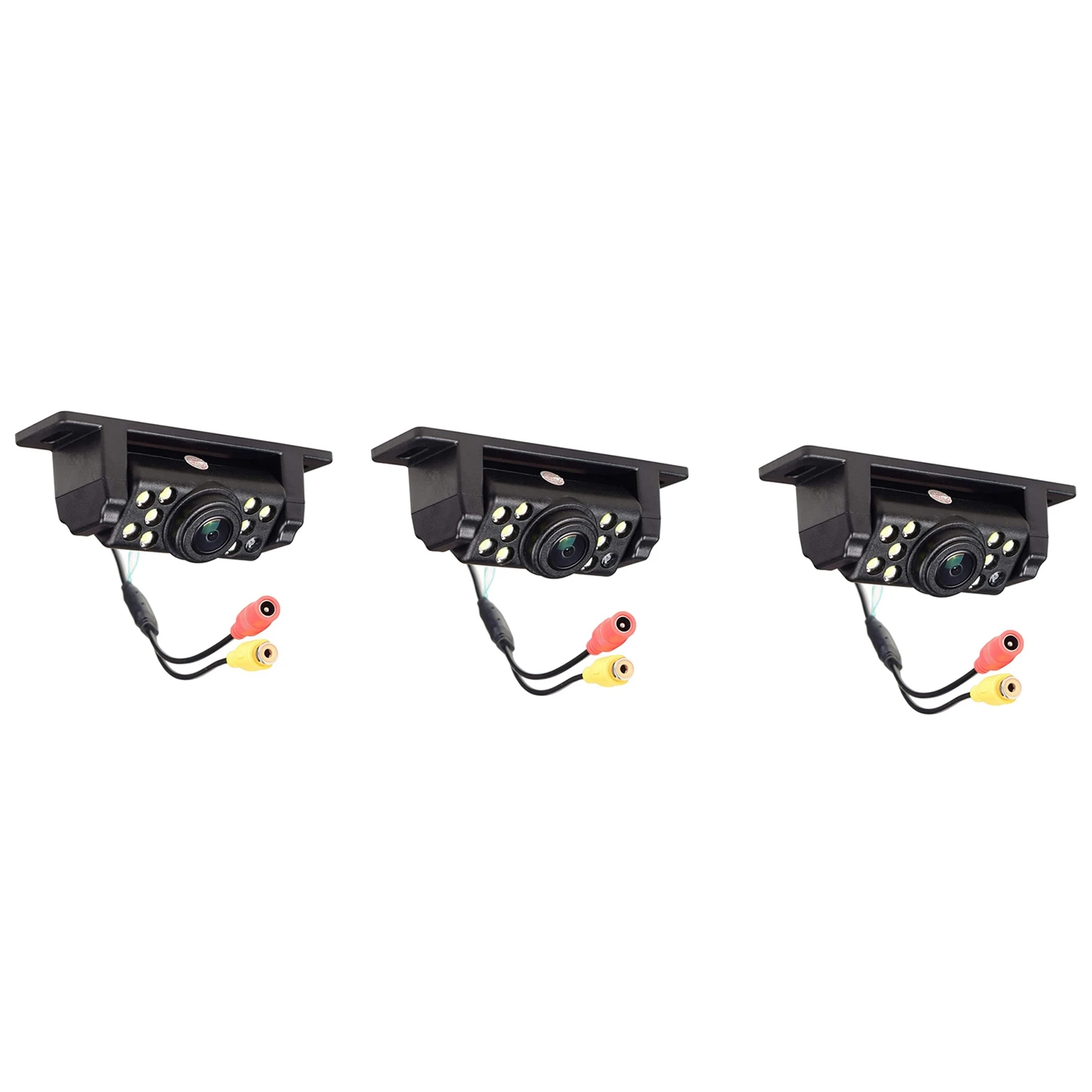 

3X Car Backup Camera Rear View Reverse Camera with 170° Wide Angle 9 LED Lights Super Clear Night Vision