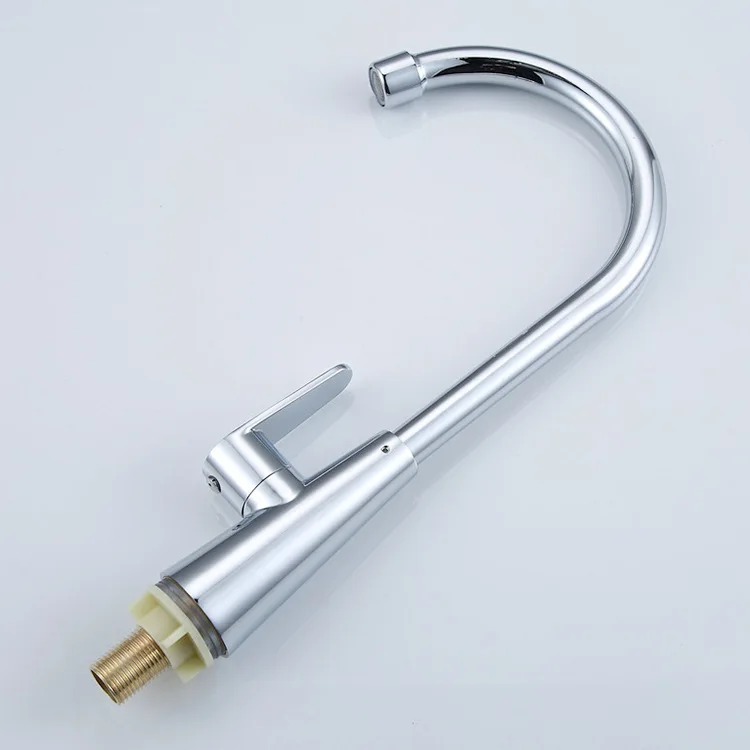

Zinc alloy electroplating kitchen single cold water faucet single cold vegetable basin sink faucet