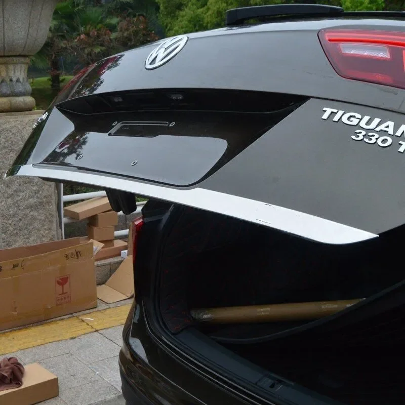 

Автомобильные аксессуары для Vw Volkswagen Tiguan Mk2 2017 2018 2019 2020 2021 2022 2023-2024 гг. Задняя крышка багажника, накладка, автомобильные наклейки