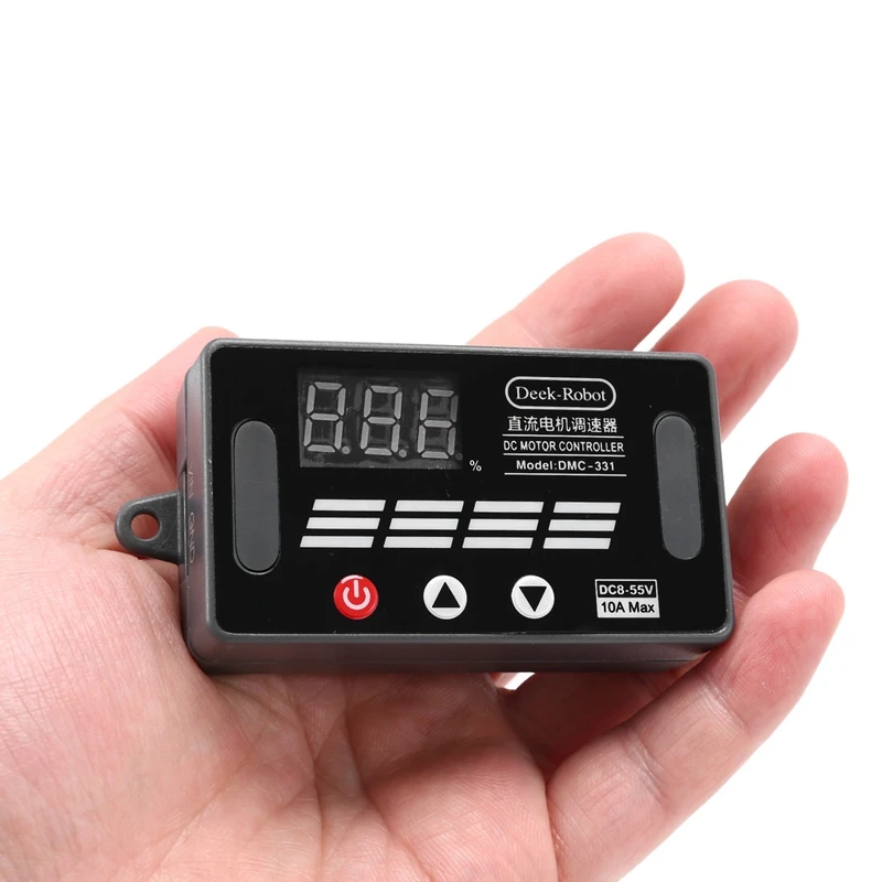 DMC-331 DC8V-55V 10A DC ШИМ-регулятор скорости двигателя светодиодный цифровой