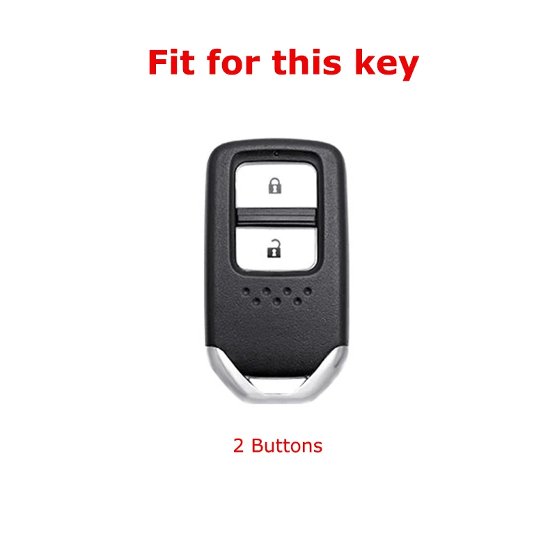 1 шт. чехол для автомобильного дистанционного ключа Honda Accord Vezel City Civic Jazz BRV BR-V HRV