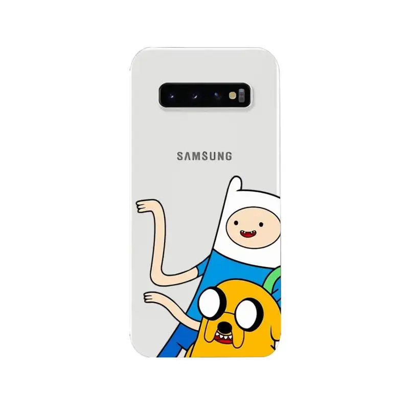 TOPLBPCS Adventure Time Phone Case For Samsung Galaxy S7 edge S8 S9 S10 S20 plus S10lite A31 A10 A51 Capa | Мобильные телефоны и