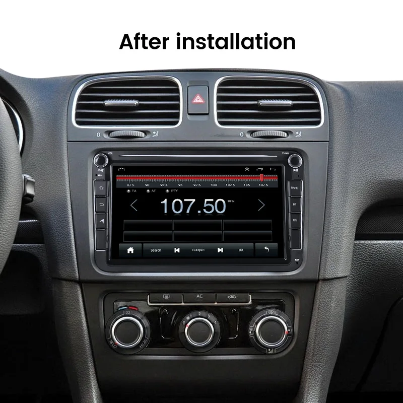 Автомагнитола 4G LTE 8 дюймов мультимедийная стерео-система на Android с Wi-Fi для