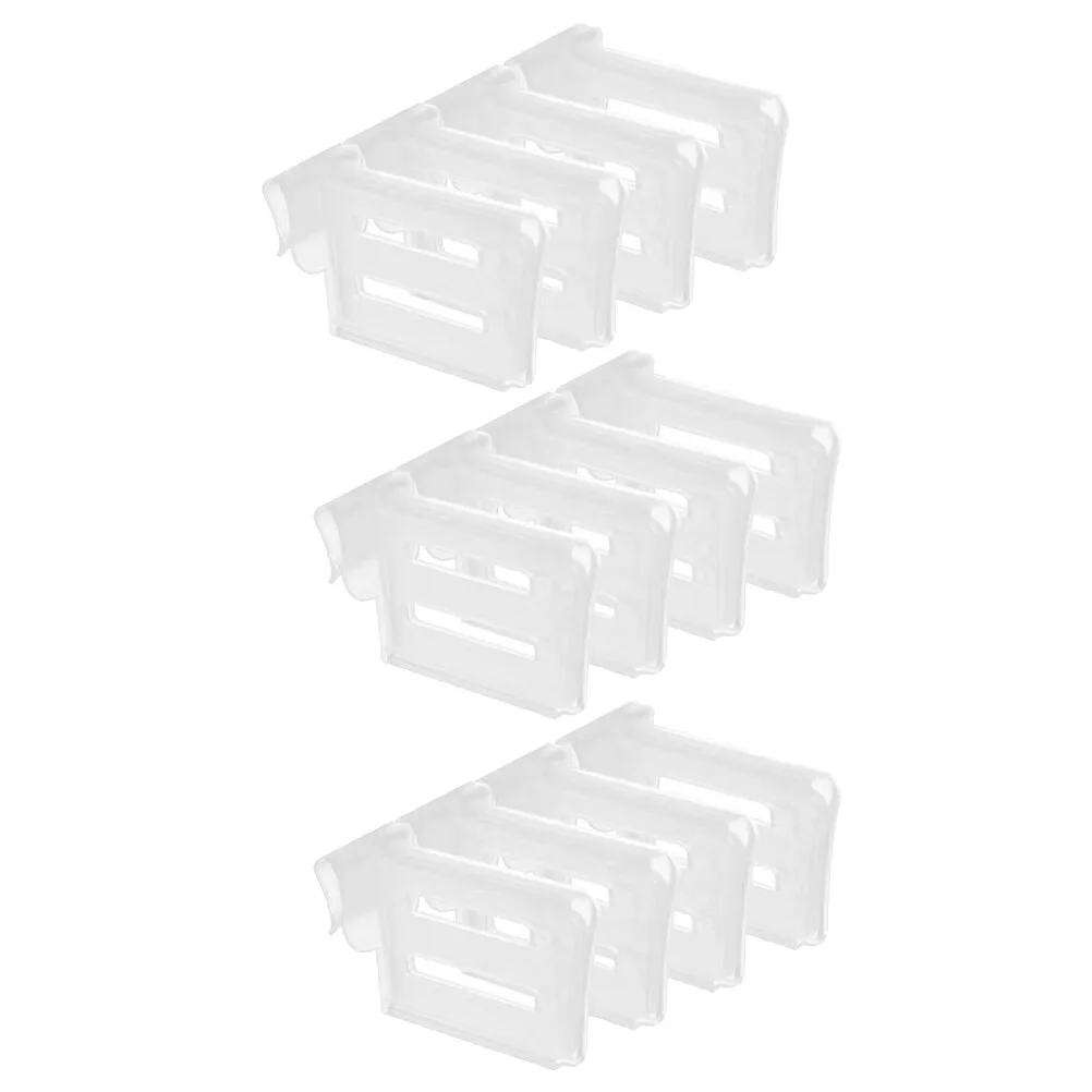 

12 Pcs Storage Rack Refrigerator Telescopic Partition Mini Ice Telescopic Partition Fridge Classification Drink Board Drawer