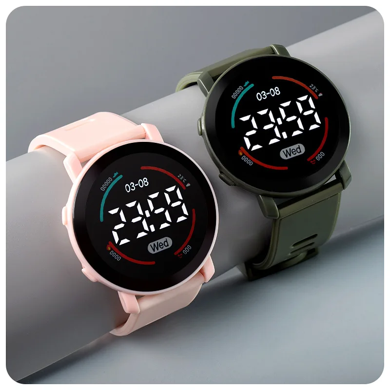 

Studnets Kids Digital Electronic LED Watch Life Waterproof Sports Wrist Watch Child Gifts