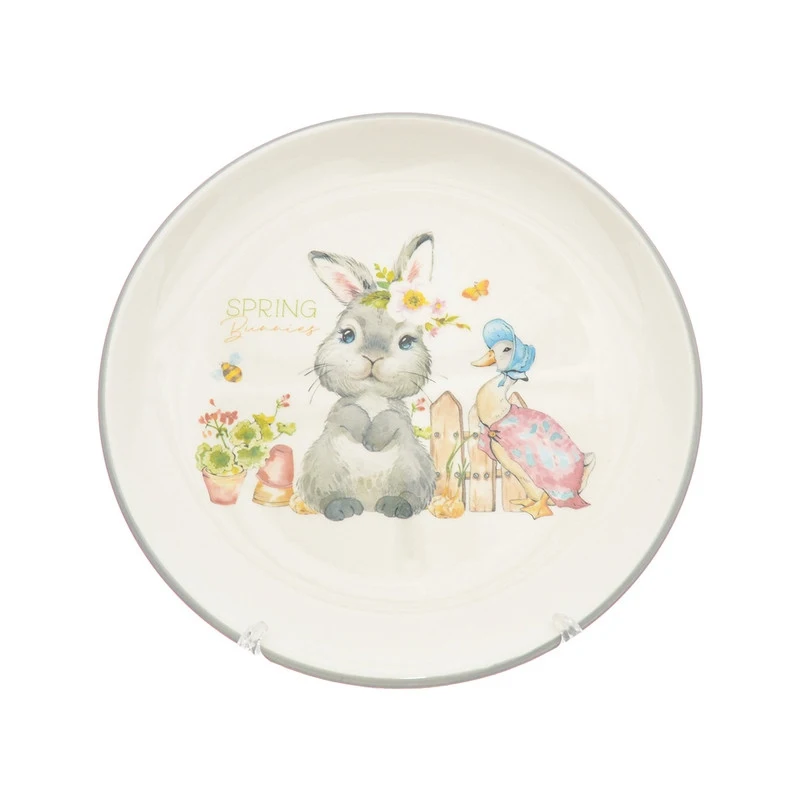 Тарелка Royal Classics Spring Bunnies, 21х2.3 см