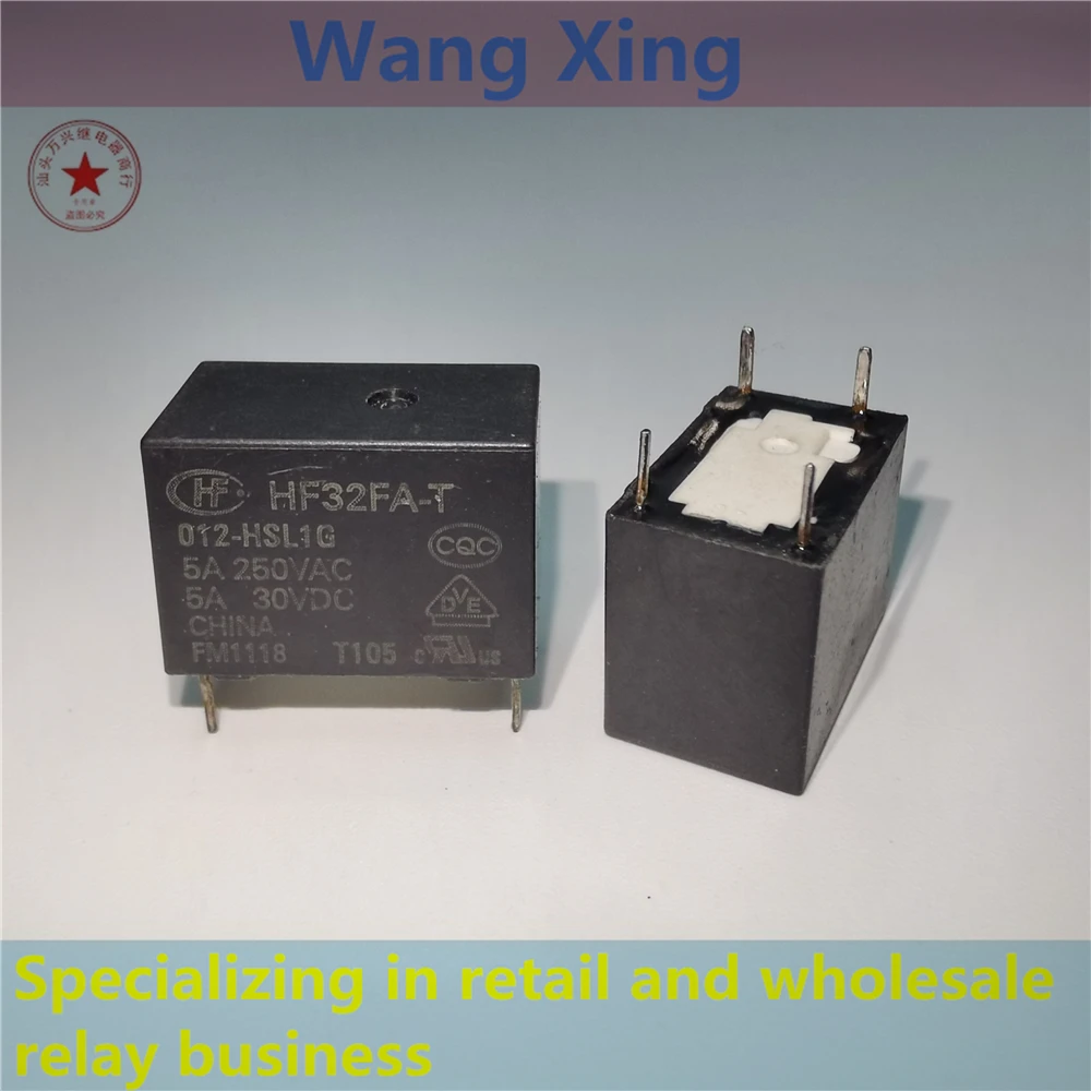 HF32FA-T 012-HSL1G реле электромагнитной мощности 4 pin