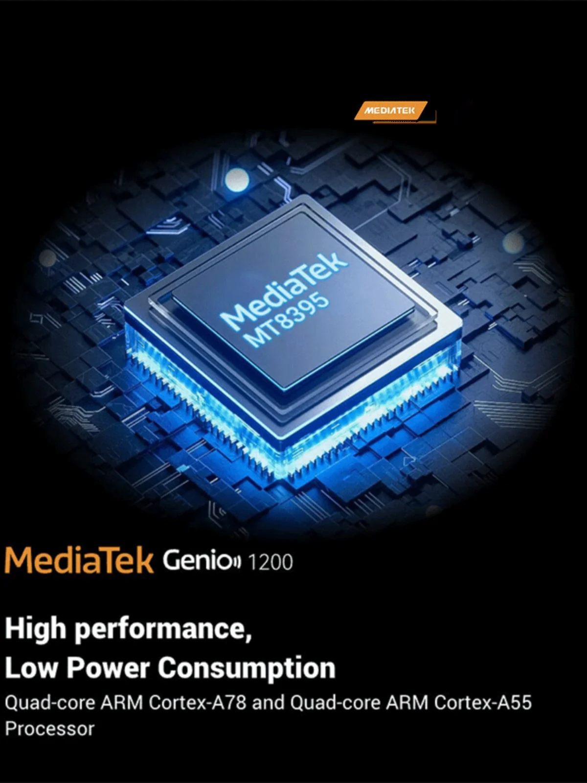 Макетная плата Radax NIO 12L MTK Genio1200 8-ядерный процессор Wifi6 MediaTek MT8395