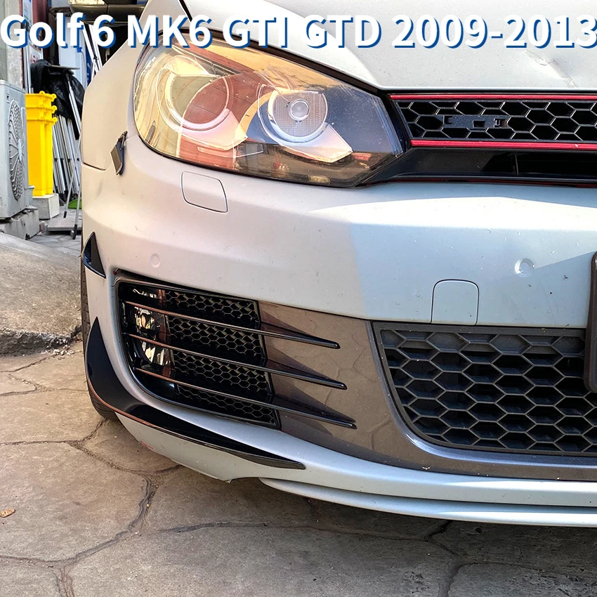 Автомобильный боковой разветвитель Canard Air Blade Tuning для VW Golf 6 MK6 GTI GTD GTE 2009 2010 2011 2012 2013