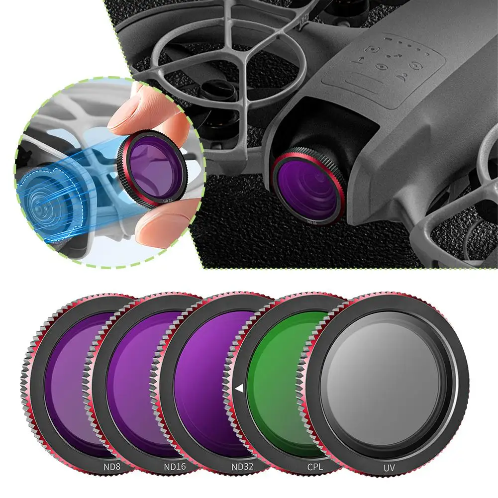 Комплект фильтров для объектива Dji Neo Uv Nd8/16/32 Cpl