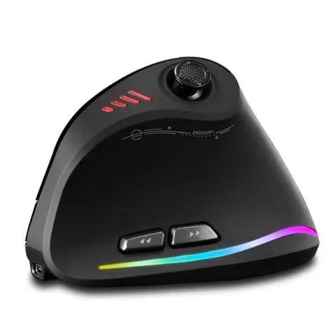Беспроводная вертикальная мышь ZELOTES F18 24000 DPI