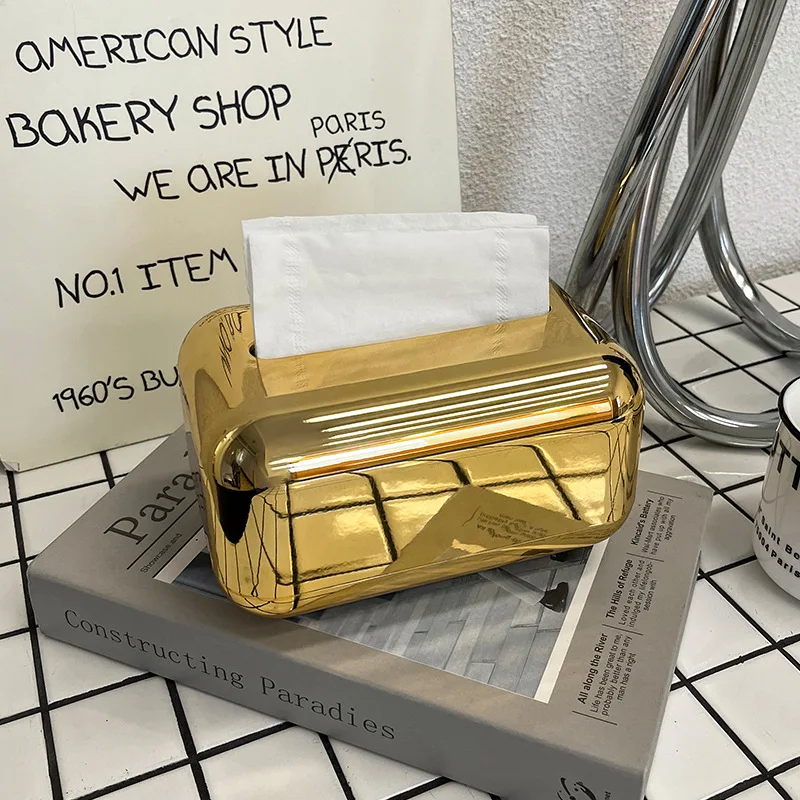 

Креативная простая коробка для хранения салфеток для дома, гостиной, настольного компьютера, европейские ретро детские салфетки, коробка д...