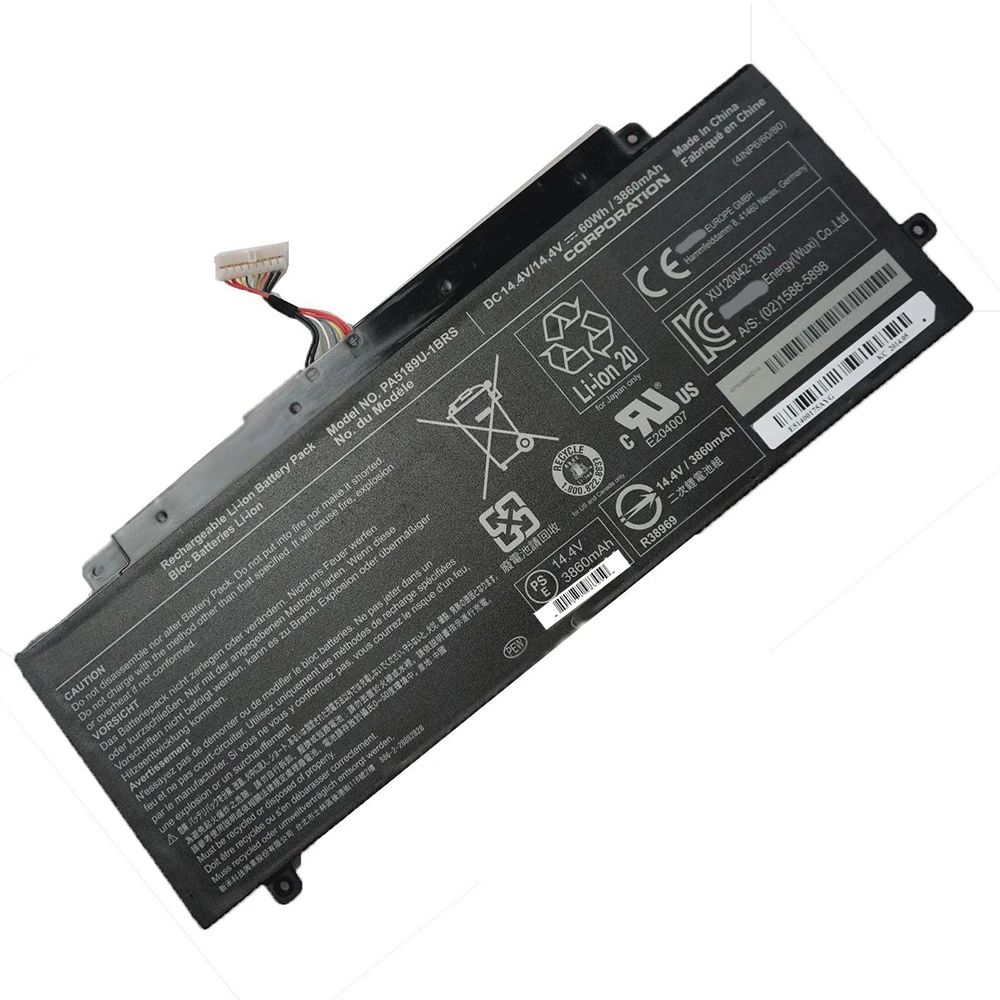 PA5189U-1BRS 14 4 В 60 Втч оригинальный аккумулятор для ноутбука Toshiba Satellite P55W P55W-B P55W-B5224