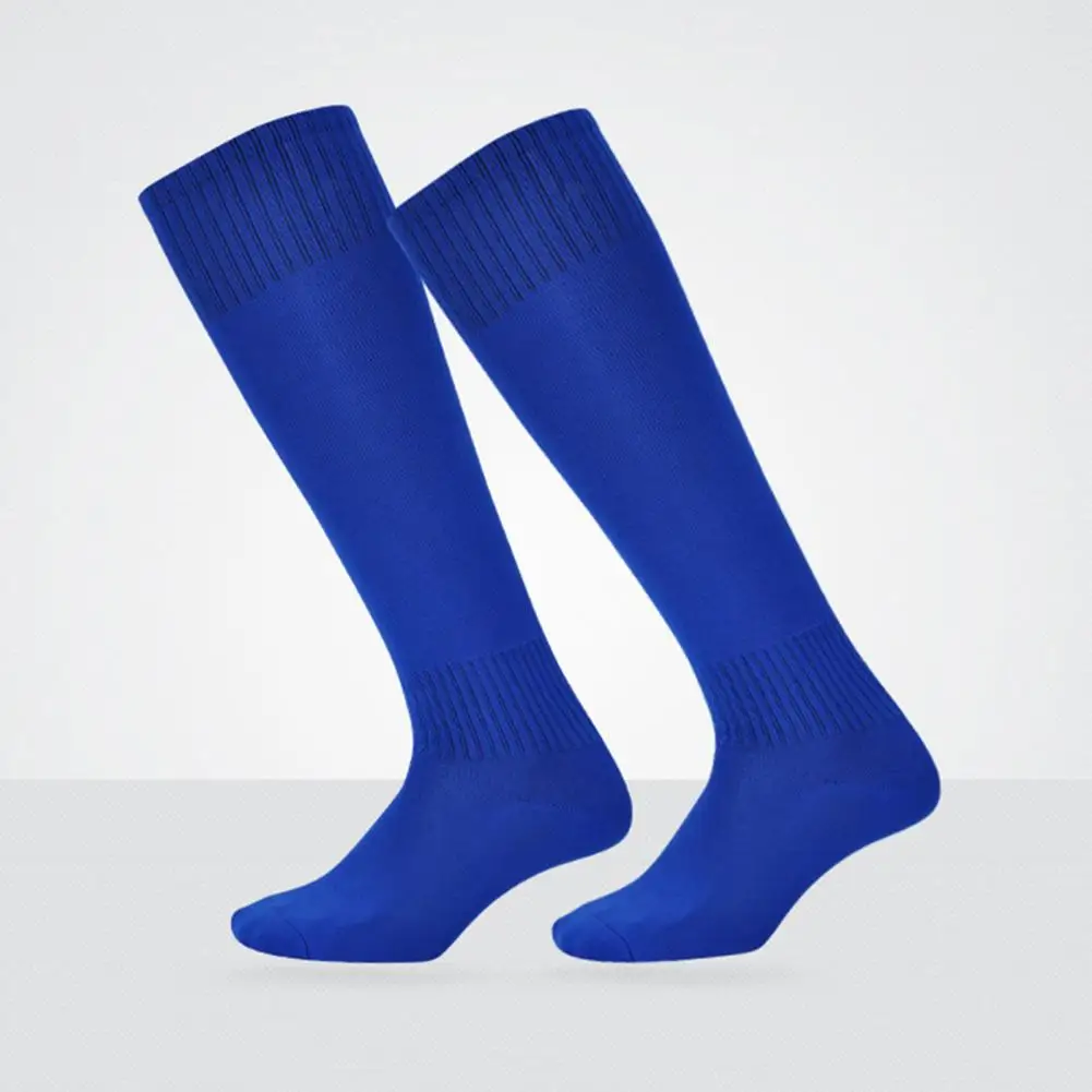 

Men Socks Skin-friendly Easy to Carry Skid-resistant Elastic Long Tube Socks Football Socks for Match