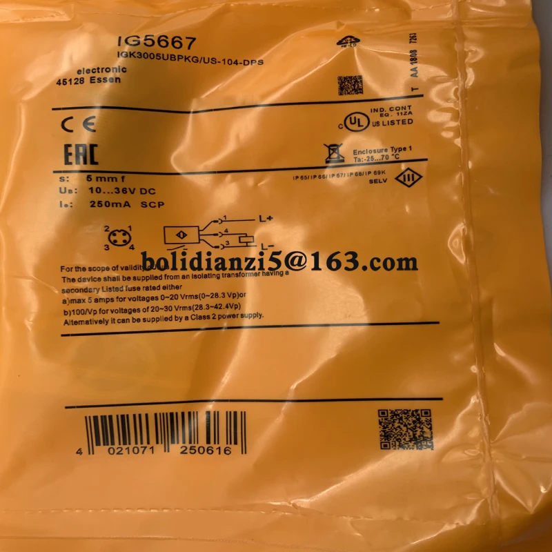 Новый датчик приближения IG6126 IG5647 IG5539 IG5667 IG5883 IG5893 IG5381 IG0012 IG5582 IG5579 В наличии